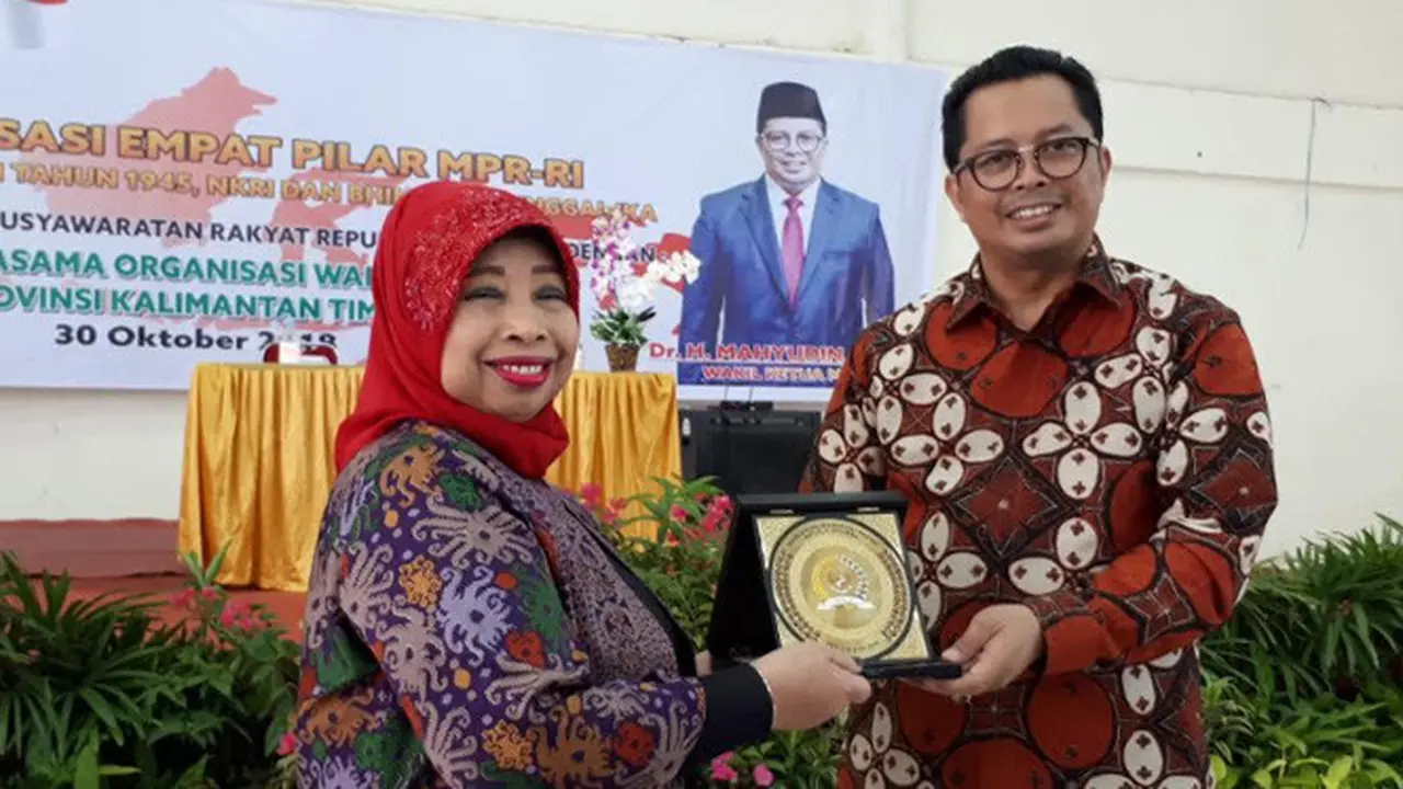 Wahyudin Ajak BKOW Kaltim Perangi Korupsi dan Politik Uang