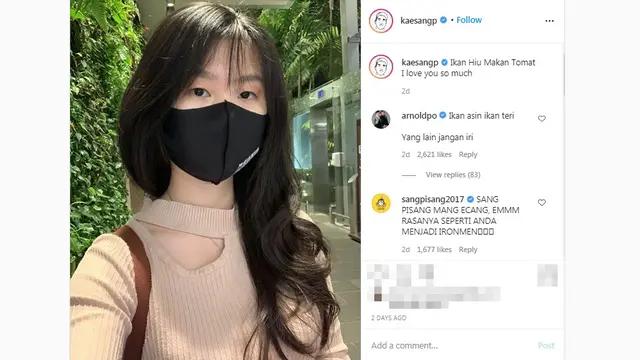 Kekasih Kaesang Pangarep