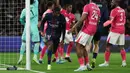Sepuluh menit kemudian, ia mencatatkan dirinya sebagai pencetak brace ke gawang Toulose. (AFP/Anne-Christine Poujoulat)