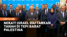 Duta Besar Palestina untuk PBB, Riyad Mansour, mengecam keputusan Israel yang kembali mendaftarkan tanah di Tepi Barat Palestina. PBB menilai langkah tersebut melanggar hukum internasional dan mengancam solusi dua negara untuk berdamai, serta memper...