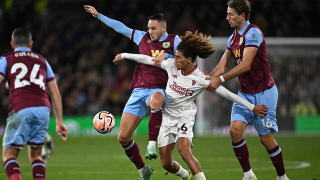 Hasil Liga Inggris Burnley vs Man United