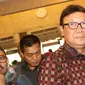 Mendagri Tjahjo Kumolo saat menghadiri rapat pleno terbuka penetapan Cagub dan Cawagub DKI Jakarta, Senin (24/10). (Liputan6.com/Immanuel Antonius)