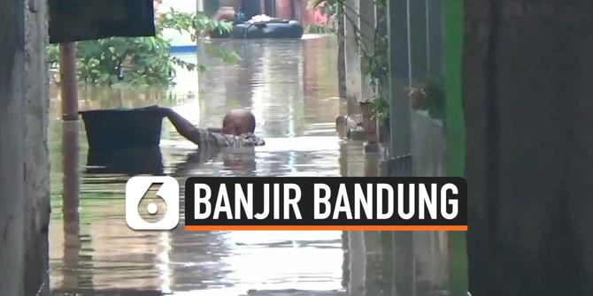 VIDEO: Banjir Bandung, Ribuan Rumah Terendam
