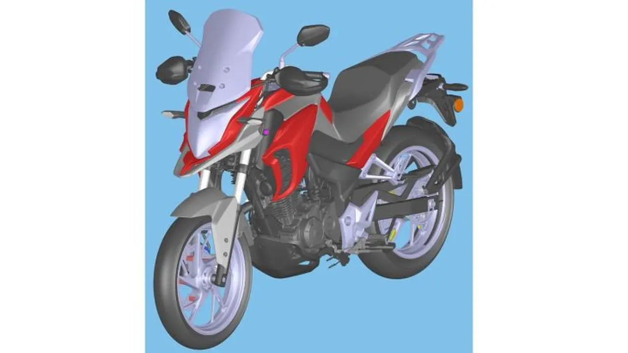 Desain Motor Honda Adventure Mesin Kecil