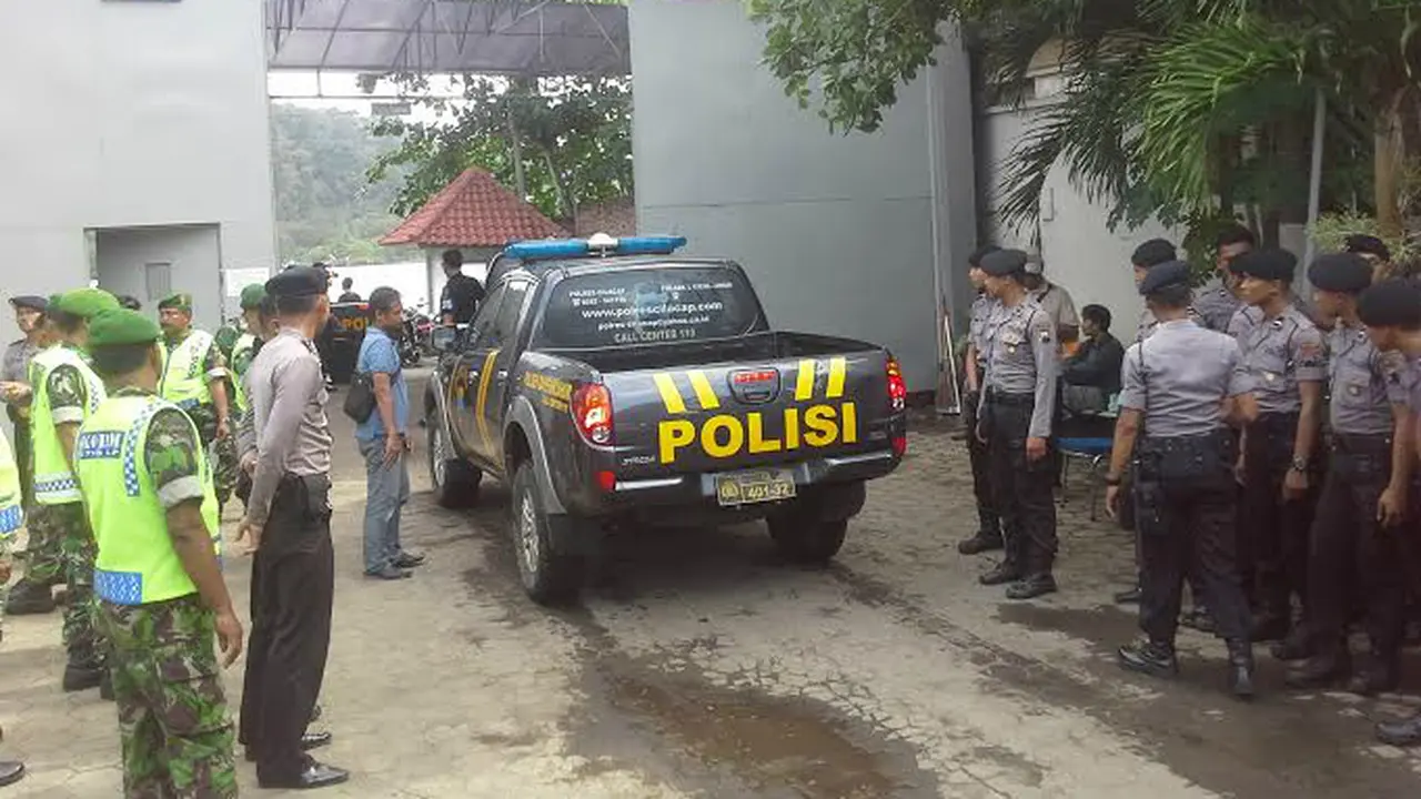 Simulasi pengamanan eksekusi mati