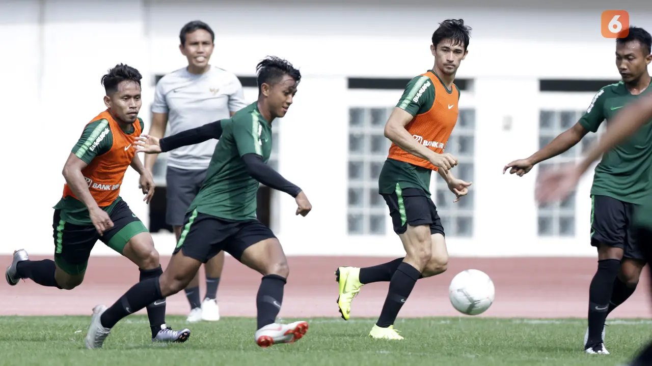 Piala AFF 2018 : Latihan Timnas Indonesia