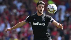 Arsenal terus memperkuat amunisinya untuk musim 2023/2024 dengan mendatangkan pemain-pemain mahal. Teranyar, The Gunners baru saja mencapai kesepakatan dengan West Ham United untuk mendatangkan Declan Rice yang akhirnya mampu memecahkan rekor sebagai pembelian termahal Arsenal sepanjang sejarah. Bahkan Declan Rice juga menjadi pemain termahal di Liga Inggris saat ini. Berikut daftar 5 pembelian termahal Arsenal sepanjang sejarah. (AFP/Paul Ellis)