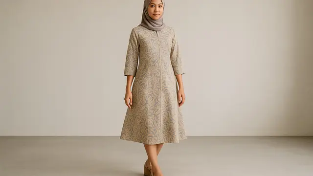 Model Baju Batik Sehat yang Cocok untuk Acara Formal Maupun Santai/Ilustrasi AI