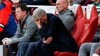 Manajer Arsenal asal Prancis, Arsene Wenger. (AFP/Ian Kington)