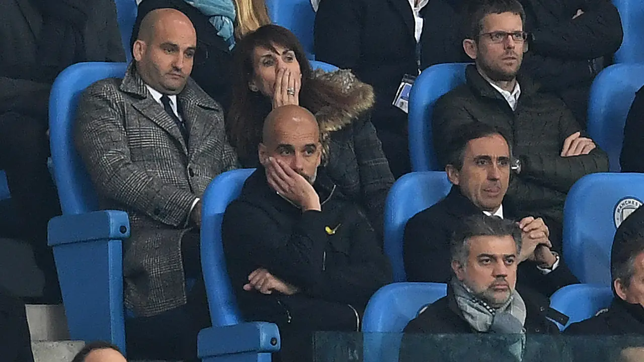Pep Guardiola Diusir ke Kursi Penonton
