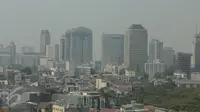 Kabut Asap di Jakarta (Liputan6.com/Faizal Fanani)