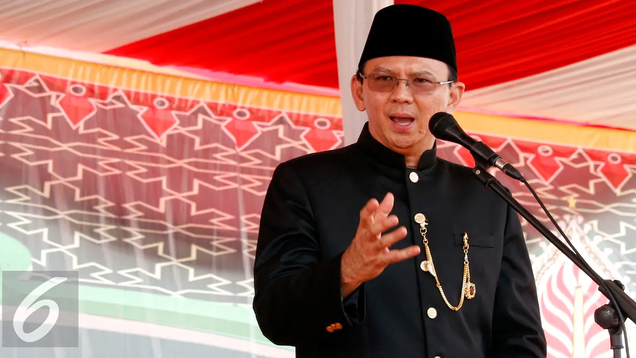 Hadiri Lebaran Betawi, Ahok Disambut Palang Pintu