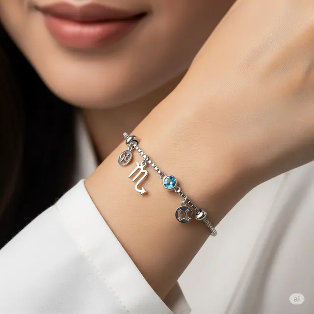 Model Gelang Perak Putih Terbaru. Foto: Gemini