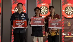 Joshua Putra Setiawan Kunci Gelar Divisi 1 Darts National Competition Volume 2 2026