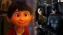 Film Disney/Pixar Coco dengan mudahnya menggeser Justice League yang sudah dua minggu tayang. (Batman-News.com)
