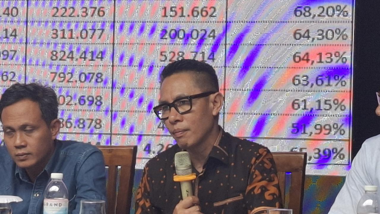 Ketua Divisi Hukum dan Pengawasan KPU Lampung, Hermansyah. Foto : (Liputan6.com/Ardi).