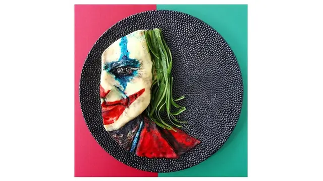 6 Karya Seni dari Makanan Bentuk Superhero Ini Estetik Banget, Unik