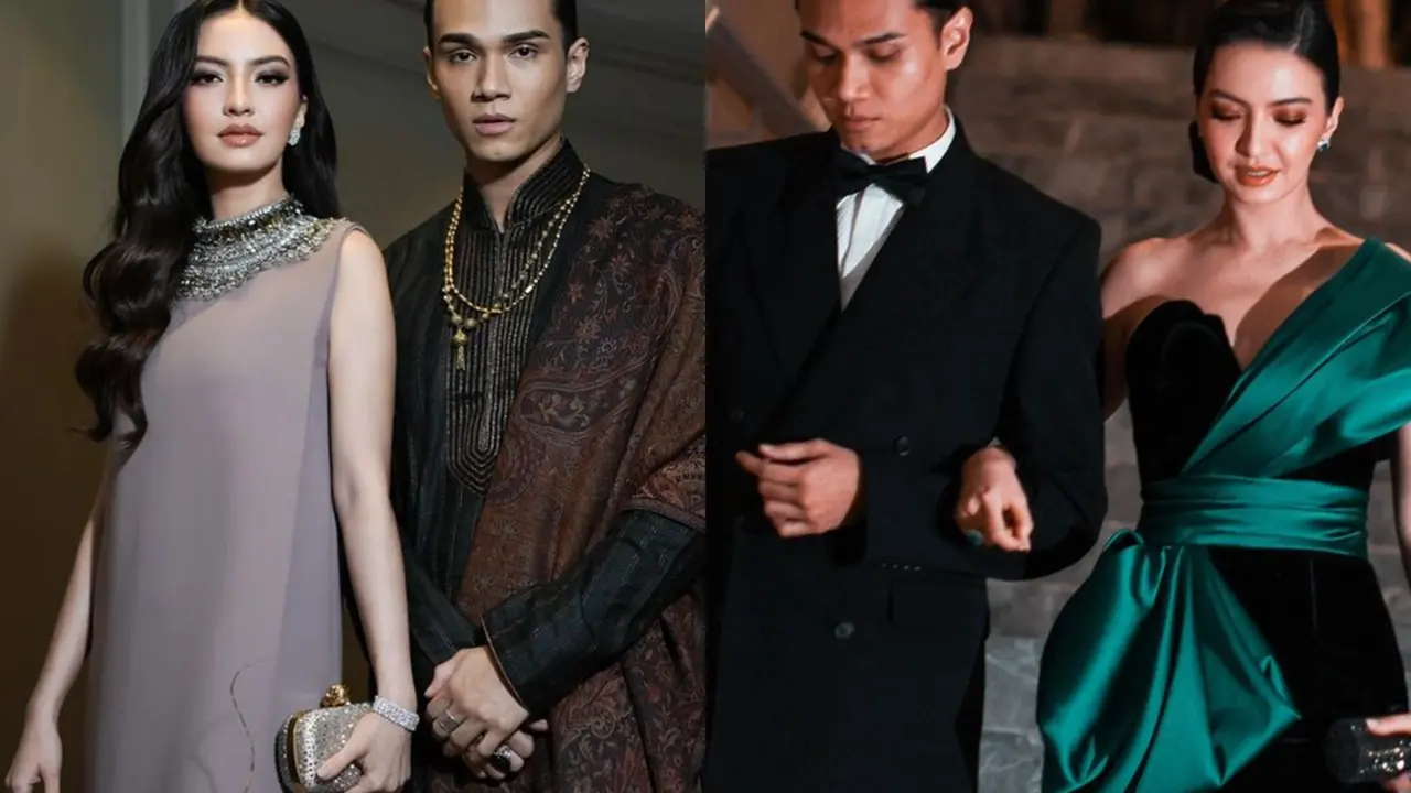 Gaya Bold Elegan Raline Shah Kondangan di Kuala Lumpur Kenakan Dua Dress Berbeda, Gandeng Sahabat yang Dikira Pacar