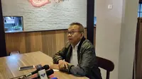 Politikus senior M Taufik mengaku belum menerima surat pemecatan dari Partai Gerindra. (Liputan6.com/Winda Nelfira)