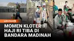 Sebanyak 360 jemaah haji Indonesia kloter pertama embarkasi Yogyakarta resmi tiba di Bandara Internasional Prince Muhammad bin Abdul Aziz, Rabu (22/4/2026). Kedatangan ini menjadi penanda dimulainya rangkaian ibadah haji tahun ini bagi jemaah asal In...