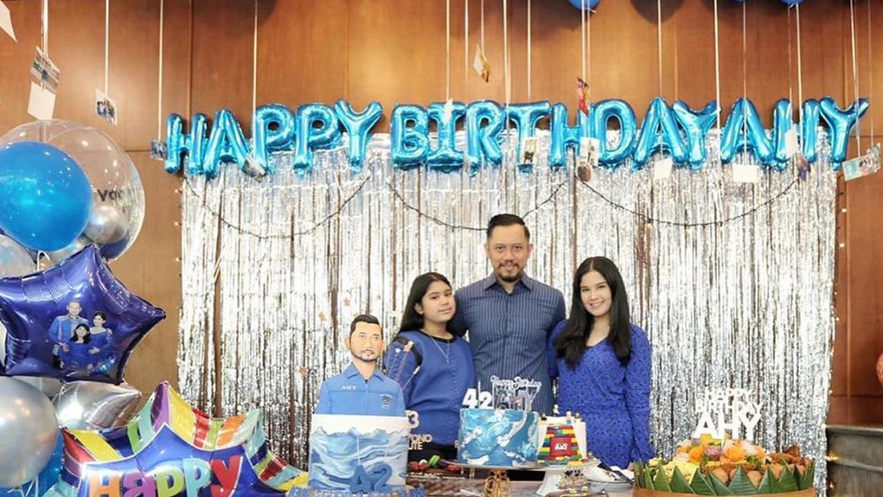 Genap Berusia 42 Tahun, Ini 6 Potret Perayaan Ulang Tahun AHY