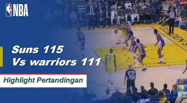 Devin Booker mendapat skor 37 saat matahari terbit kemenangan atas Warriors 115-111.