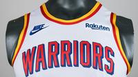 Jersey anyar Golden State Warriors di NBA musim depan. (Dok NBA)