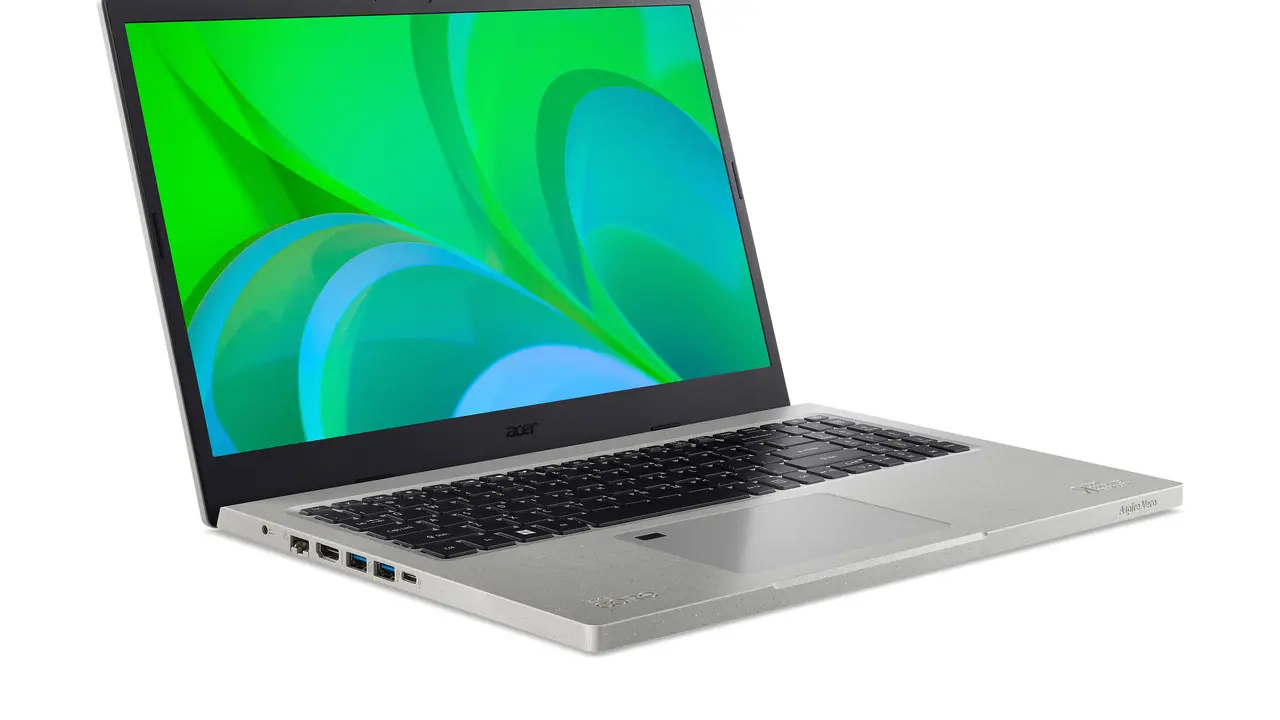 Green PC Aspire Vero menjadi laptop ramah lingkungan atau eco friendly yang terbuat dari material daur ulang plastik yang sudah dipakai konsumen atau post-consumer recycled (PCR).