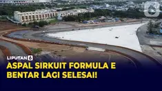 Sirkuit Formula E Hampir Rampung