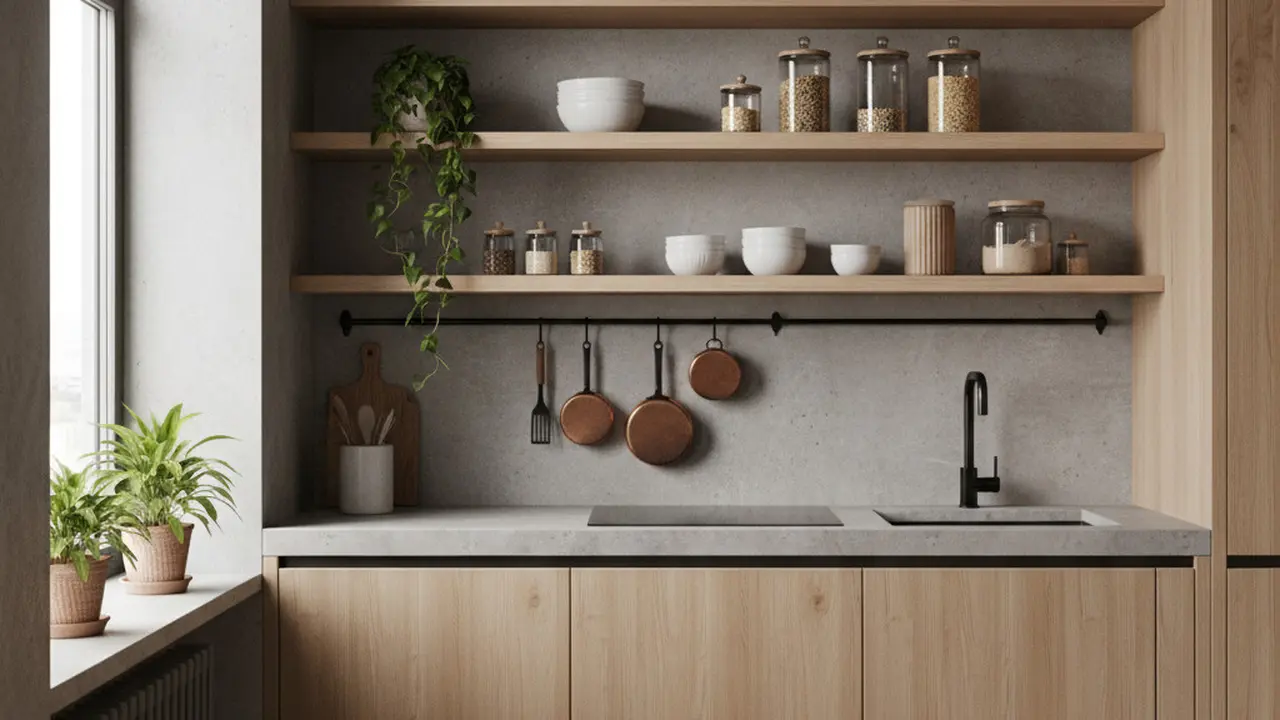 Model Dapur Kecil Tapi Mewah 2025 untuk Rumah Minimalis Modern