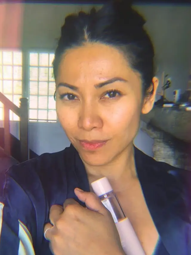 6 Potret Anggun C Sasmi Tanpa Makeup, Sebut Tak Jalani Botox dan Filler