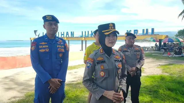 Kapolres Pesisir Barat, AKBP Bestiana. Foto : (Istimewa).