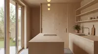 7 Model Dapur Kecil Terbuka Gaya Japandi, Elegan dan Fungsional untuk Rumah Modern
