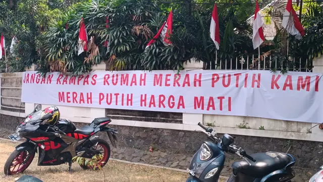 Rumah Guruh Sukarnoputra yang bakal disita Pengadilan Negeri Jakarta Selatan. (Merdeka)