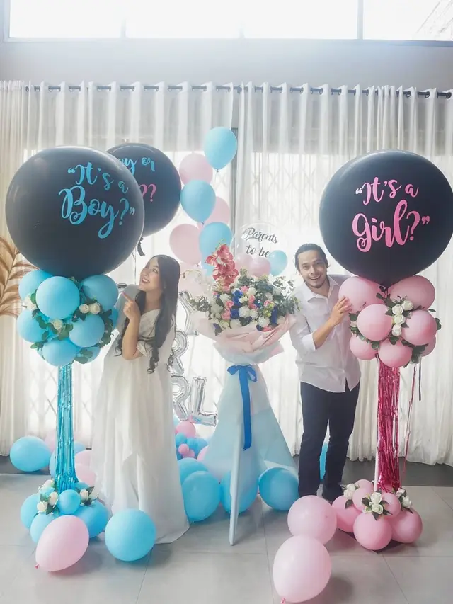 7 Potret Baby Shower Ana Riana, Ungkap Jenis Kelamin Bayi