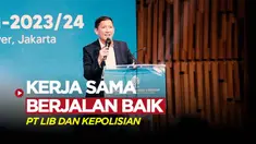 Berita Video,PT LIB sebut kerja sama dengan pihak kepolisian berjalan dengan baik dalam konferensi pers pada Kamis (15/6/2023)