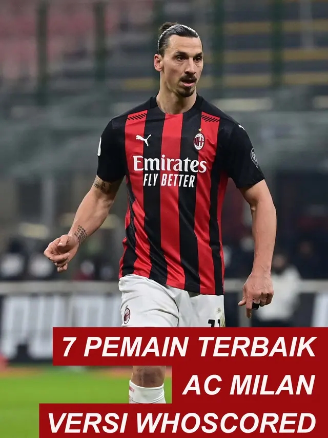 7 Pemain Terbaik AC Milan Versi Whoscored