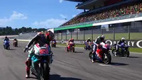 Jalannya persaingan MotoGP Virtual Race Jilid I yang dimenangkan Alex Marquez. (Twitter/MotoGP)