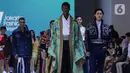 Sejumlah merek mode terkenal ikut ambil bagian dalam Jakarta Fashion Week 2025, seperti Faisal Odang, Jan Sober, dan Christian Panarese. (Liputan6.com/Angga Yuniar)