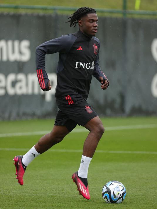 Ini juga akan menjadi era baru Belgia di bawah asuhan pelatih Domenico Tedesco yang baru saja ditunjuk menggantikan Roberto Martinez. (Photo by VIRGINIE LEFOUR / Belga / AFP)