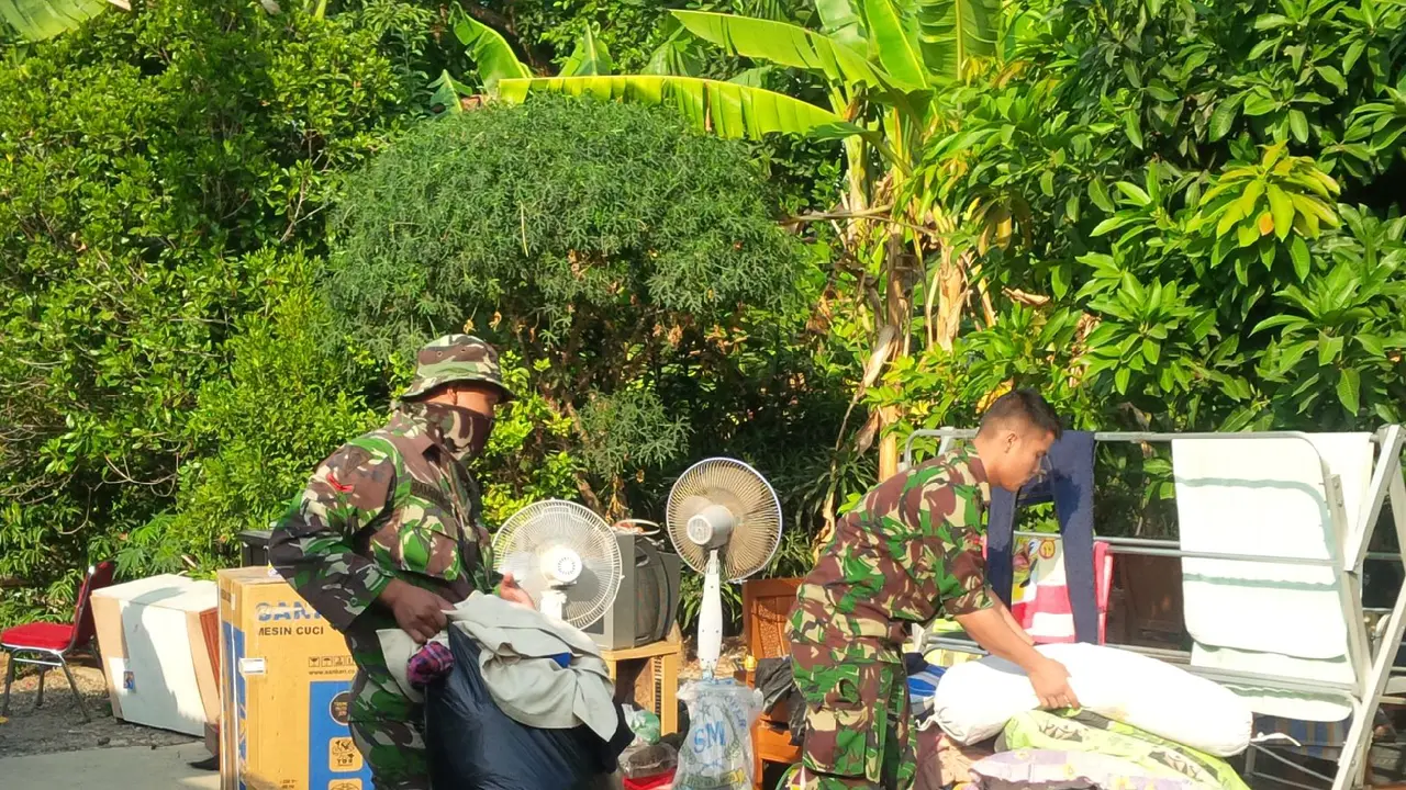 Pengosongan rumah dinas TNI