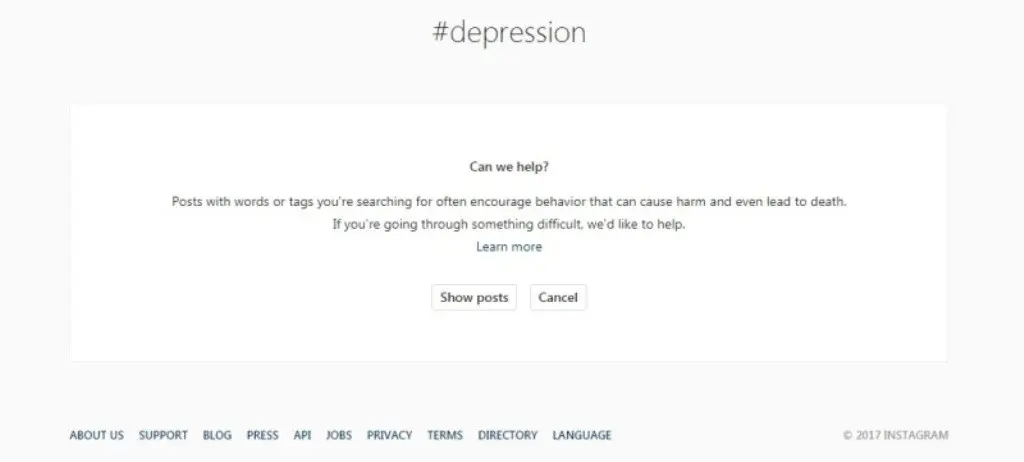 Bentuk Dukungan Instagram untuk Pengidap Depresi