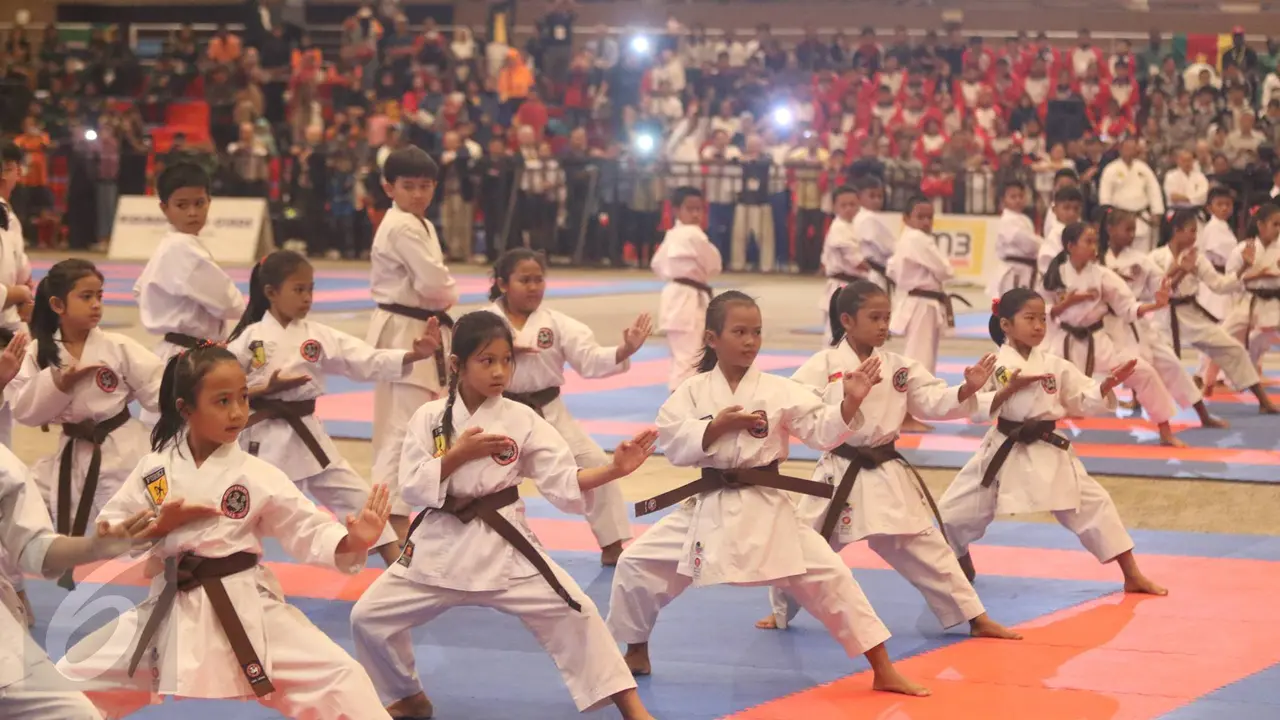 20160827 Jusuf Kalla Buka Kejuaraan Dunia Shotokan Karate-Do
