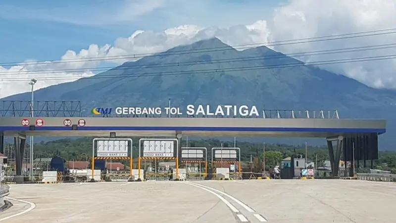 Gerbang tol Bawen-Salatiga. (Dok Kementerian PUPR)