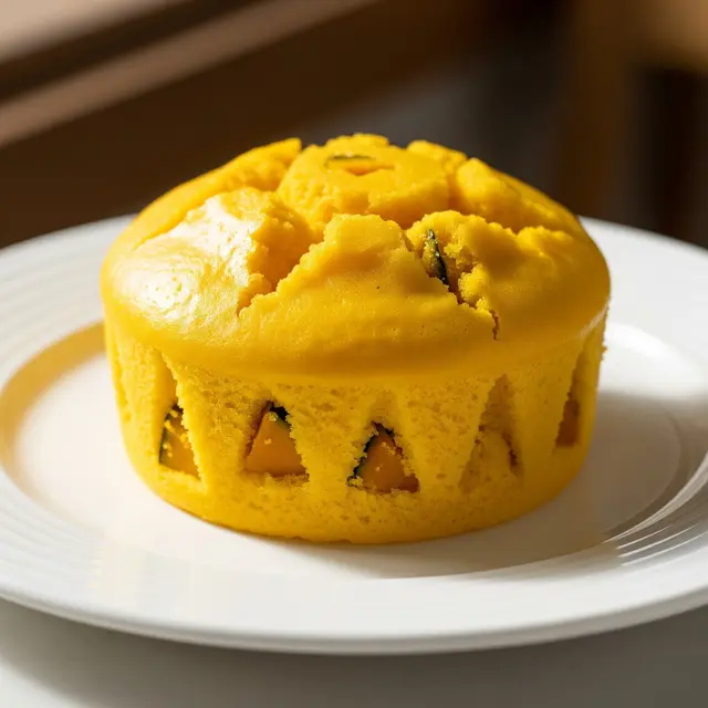 Kue Labu Kuning Kukus Tanpa Telur (Gemini AI)