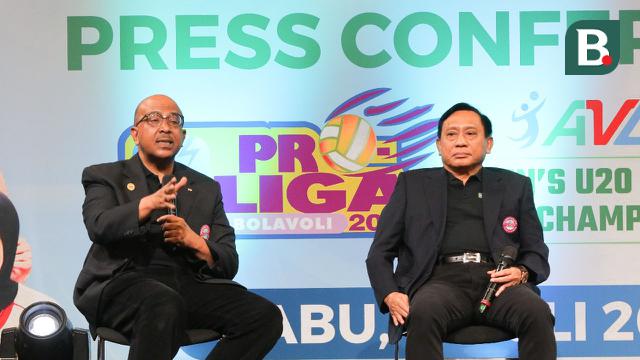 Konferensi Pers Grand Final PLN Mobile Proliga 2024