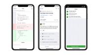 Tampilan antarmuka aplikasi GitHub di iOS. Kredit: Tech Crunch