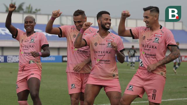 Foto: Persikabo 1973 dan Madura United Harus Puas Berbagi Angka di BRI Liga 1 2021 / 2022