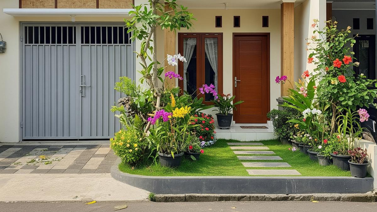 9 Desain Rumah Sederhana 9x9 dengan Garasi, Solusi Hunian Fungsional di 2025