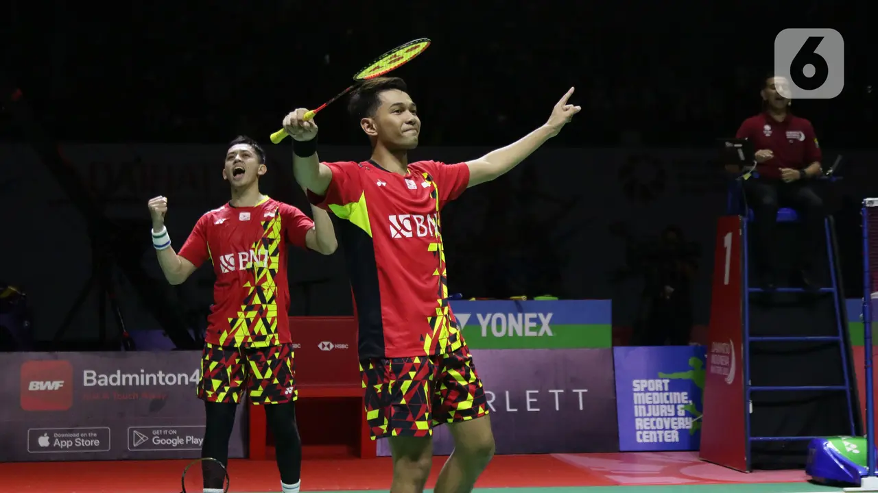 Fajar/Rian Juara Ganda Putra Indonesia Masters 2022